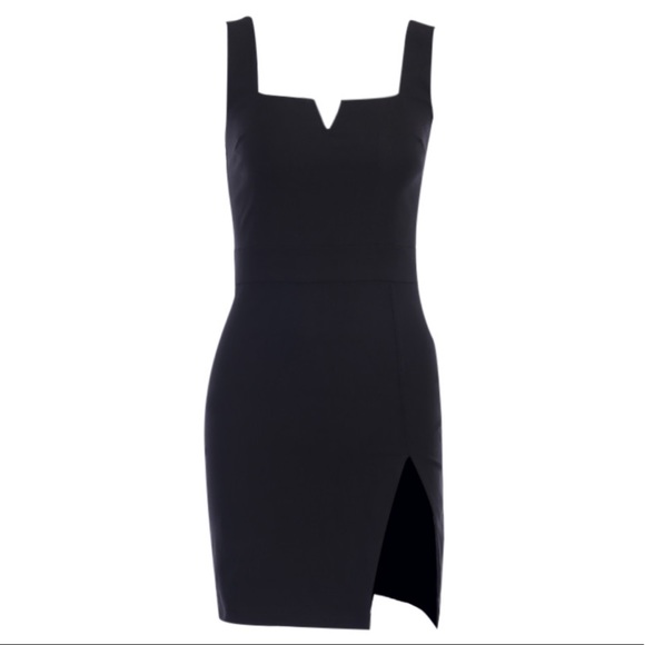 Darïa Sexy Tank Sleeveless Cutaway Slit Mini Dress, Movement Stretch - Picture 2 of 9